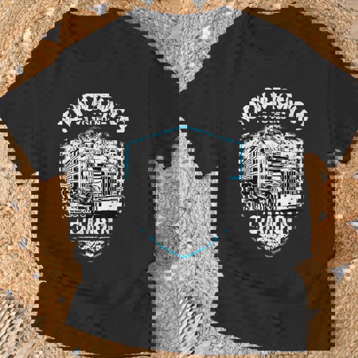 Yo No Ronco Yo Sueño Que Soy Un Camion Camiseta unisex Regalos para ancianos