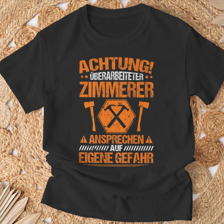 Zimmermann Revised Zimmererer T-Shirt Geschenke für alte Männer