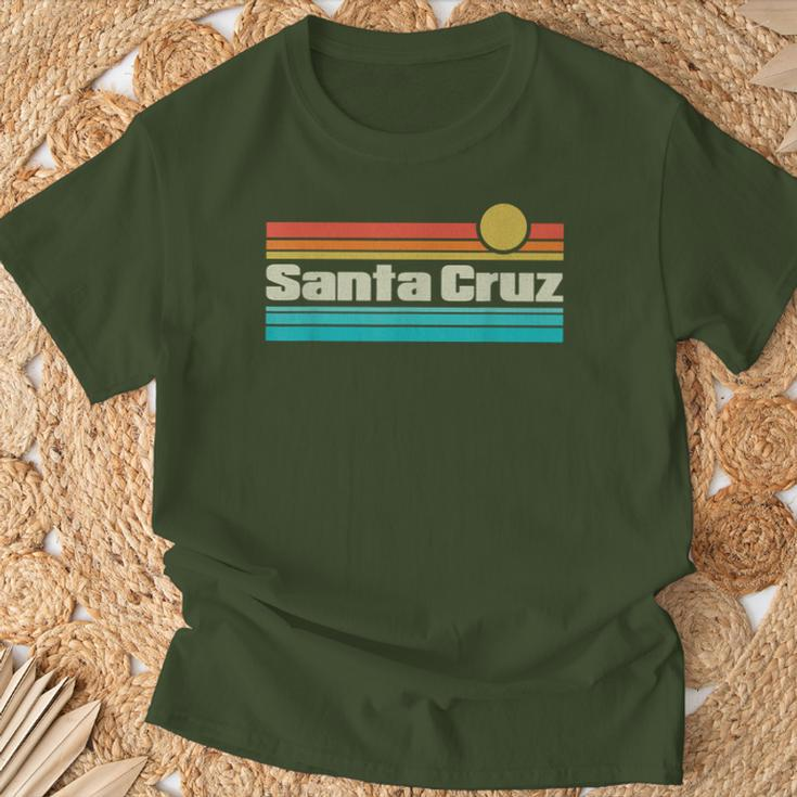70S 80S Ca Retro Sunset Santa Cruz T-Shirt Geschenke für alte Männer