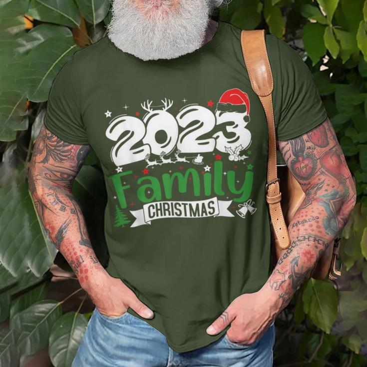 Family Christmas 2023 Matching Family Christmas Pajama T-Shirt Gifts for Old Men