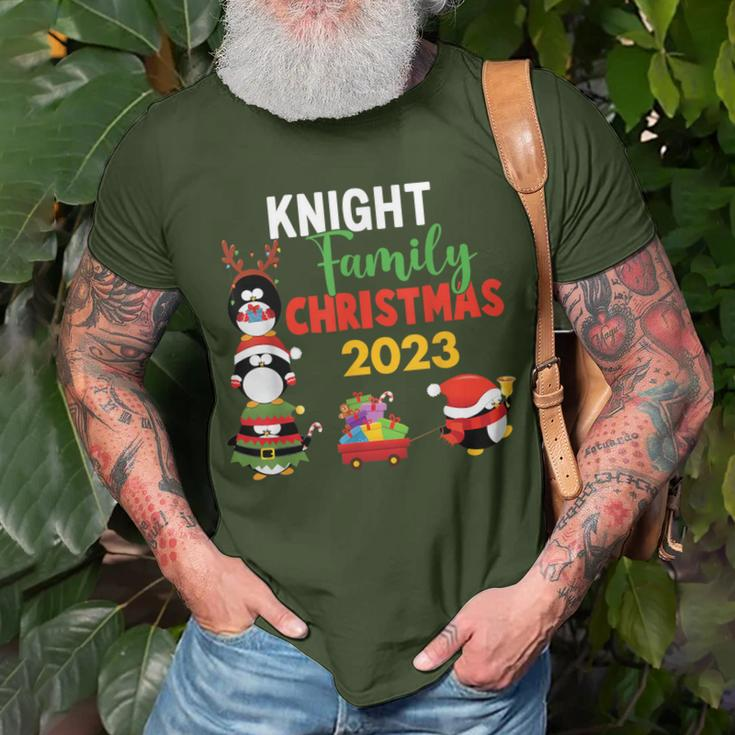 Knight Family Name Knight Family Christmas T-Shirt Gifts for Old Men