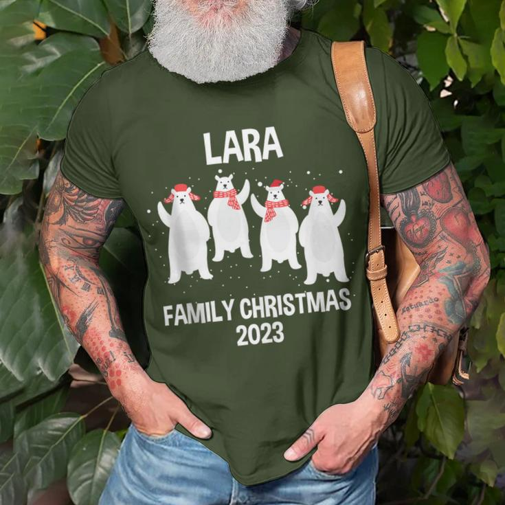 Lara Family Name Lara Family Christmas T-Shirt Gifts for Old Men