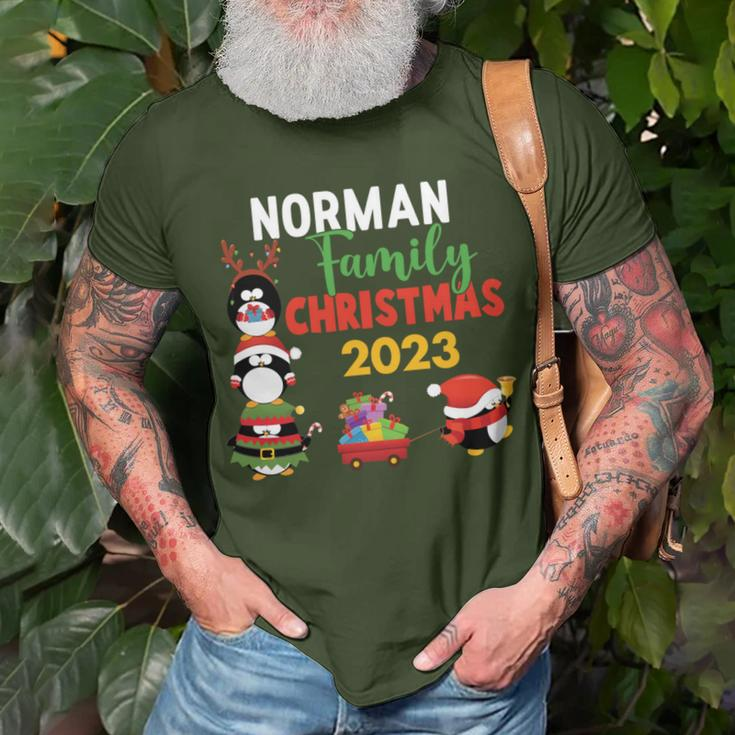 Norman Family Name Norman Family Christmas T-Shirt Gifts for Old Men