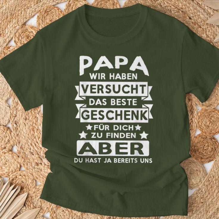 Papa Beste Geschenk Hast Du Christmas Children's Papa T-Shirt Geschenke für alte Männer