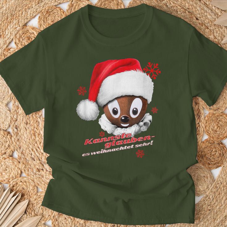 Pittiplatsch As Santa Claus T-Shirt Geschenke für alte Männer