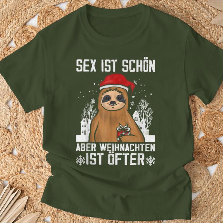 Sex Ist Schön Aber Weihnachten Oft Männer Ugly Christmas T-Shirt Geschenke für alte Männer
