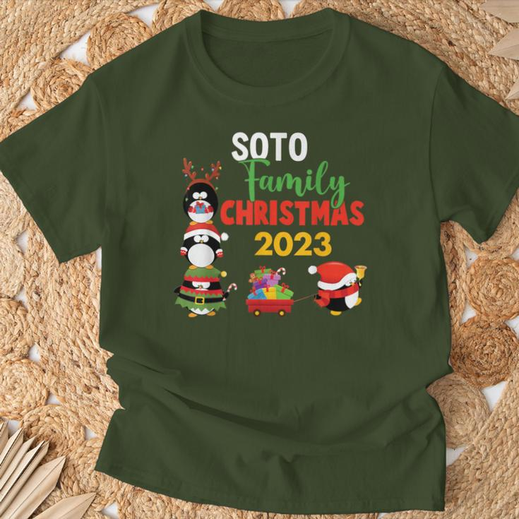 Soto Family Name Soto Family Christmas T-Shirt Gifts for Old Men