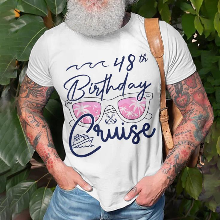 48Th Birthday Cruise Squad 2024 Matching Party Family T-Shirt Gifts for Old Men
