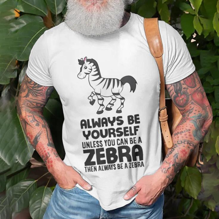 Zebra Gifts, Be Yourself Shirts