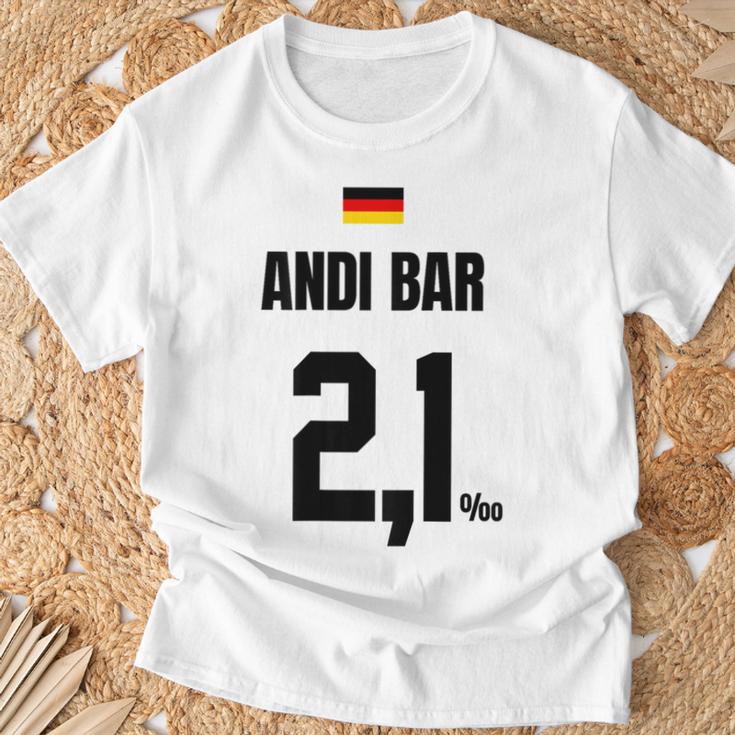 Andi Bar Sauftrikot X Malle Party Trikot Deutschland T-Shirt Geschenke für alte Männer