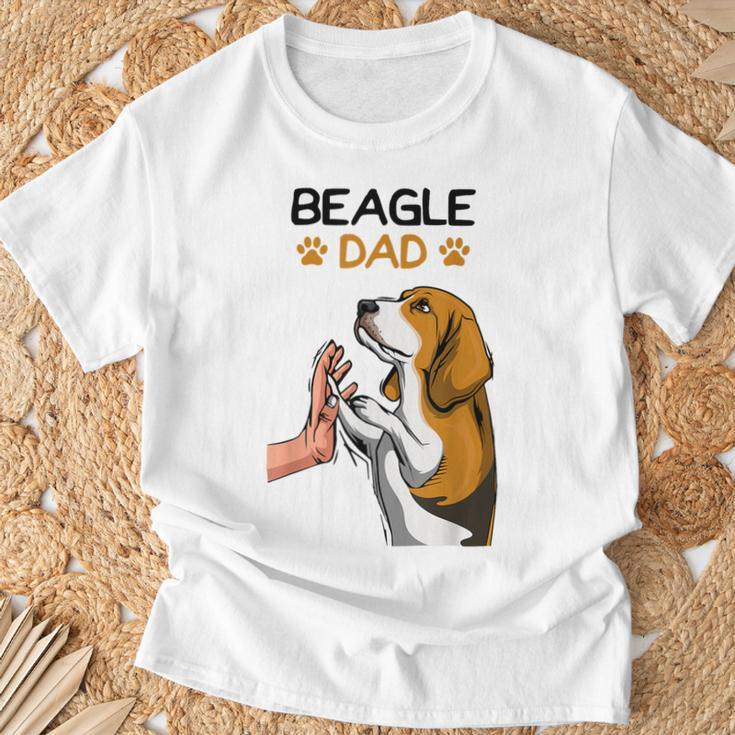 Beagle Dog Dad T-Shirt Geschenke für alte Männer