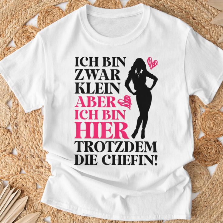 Beste Chefin Hier T-Shirt Geschenke für alte Männer