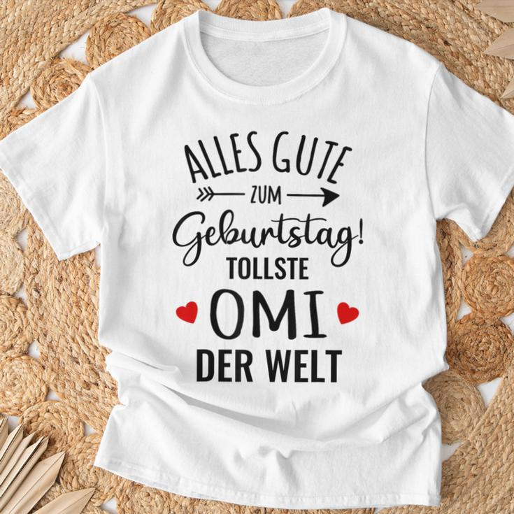 Beste Oma Alles Gute Zum Geburtstag Tollste Omi Grandkel S T-Shirt Geschenke für alte Männer