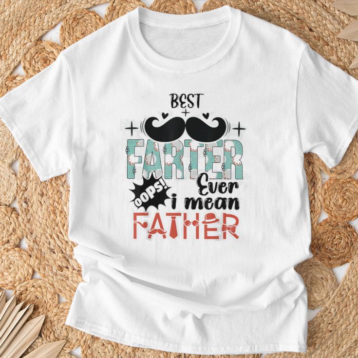 Bester Farter Aller Zeiten Hoppla Ich Meineater Papa T-Shirt Geschenke für alte Männer