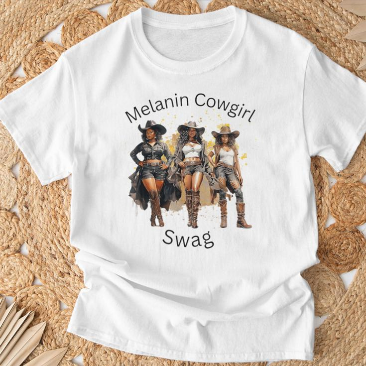 Black Cowgirls African American Texas Girls Women T-Shirt Gifts for Old Men