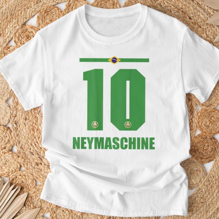 Brazil Sauf Men's Jersey Neymaschine Saufamen T-Shirt Geschenke für alte Männer