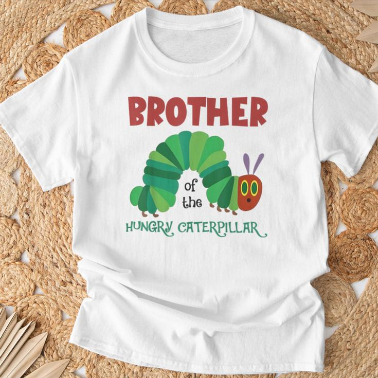 Brother Of Hungry Caterpillar Caterpillar Birthday T-Shirt Gifts for Old Men
