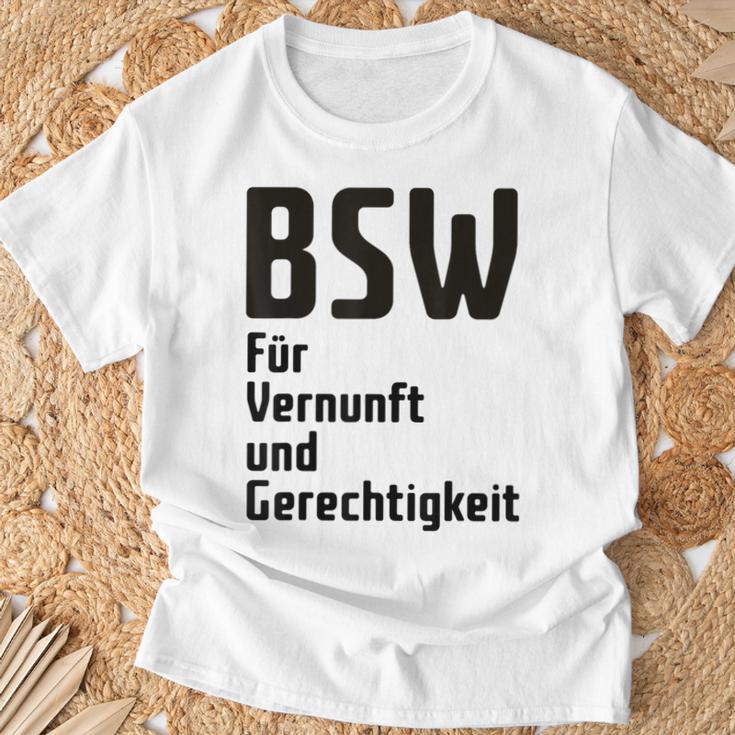 Bsw Bündnis Sahra Wagenknecht T-Shirt Geschenke für alte Männer