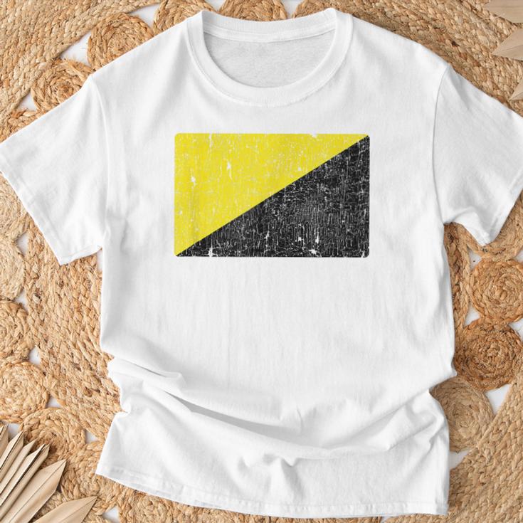 Camisa Anarcho Capitalista Anarcho Bandera Anarco-Capitalista Camiseta unisex Regalos para ancianos