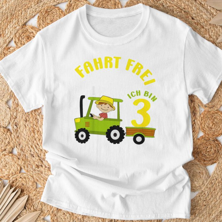 Children's Birthday Ich Bin 3 Jahre Traktor Boy T-Shirt Geschenke für alte Männer