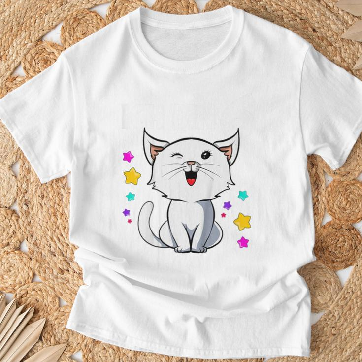 Children's Ich Bin 6 Jahre Alt Katzen I'm 6 Years Old T-Shirt Geschenke für alte Männer