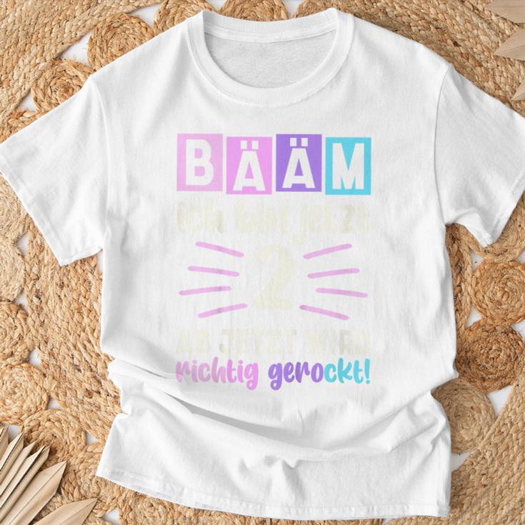 Children's Ich Bin Jetzt 2 Geburtstag German Language T-Shirt Geschenke für alte Männer