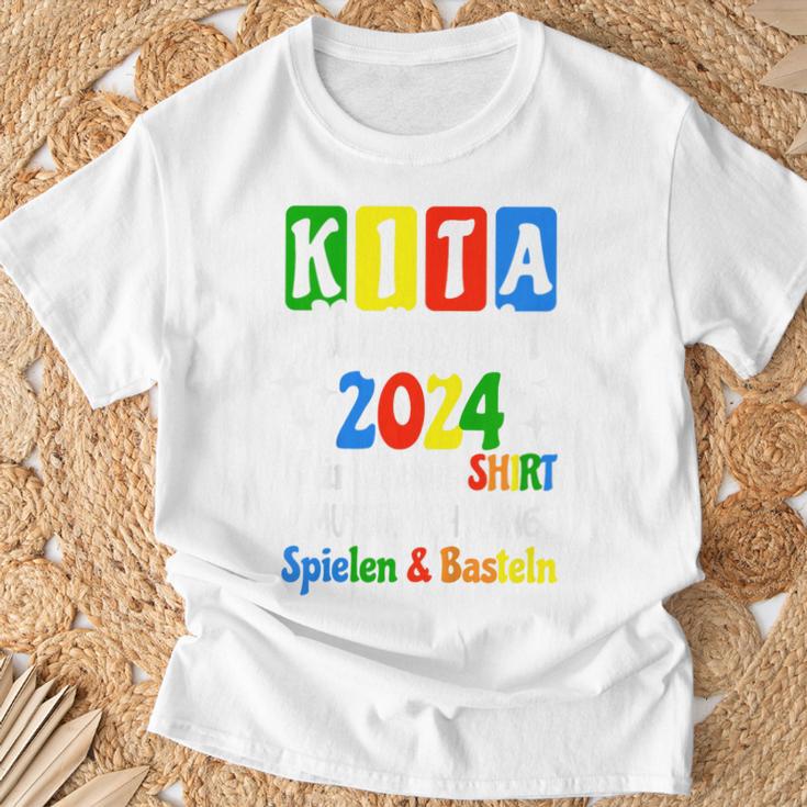 Children's Kita Abgängerin 2024 Kita Geschafft 2024 Kita Graduate 2024 T-Shirt Geschenke für alte Männer