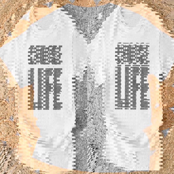 Choose Life Pro-Life Rétro Années 80 T-Shirt Cadeaux pour les vieillards