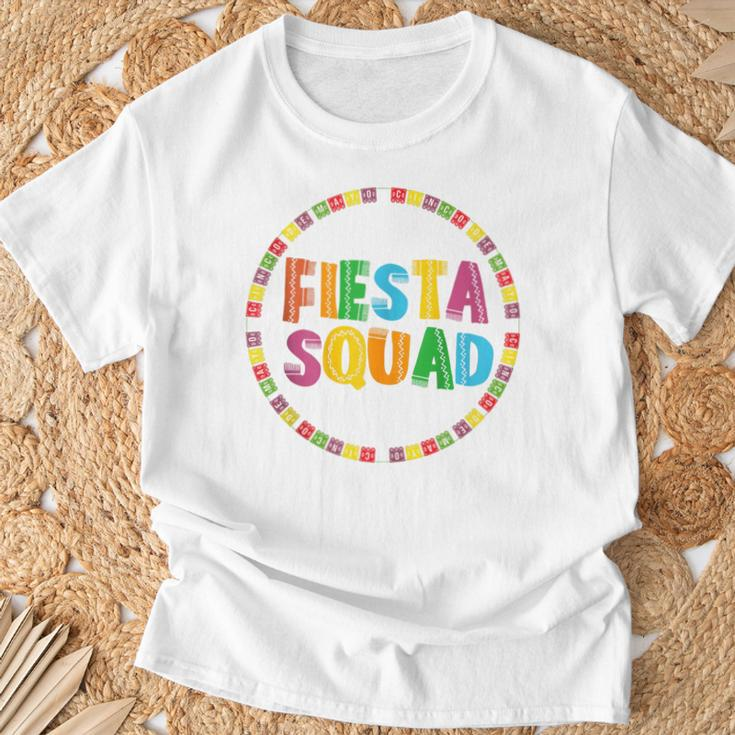 Cinco De Mayo Fiesta Squad Let's Fiesta Mexican Party T-Shirt Gifts for Old Men