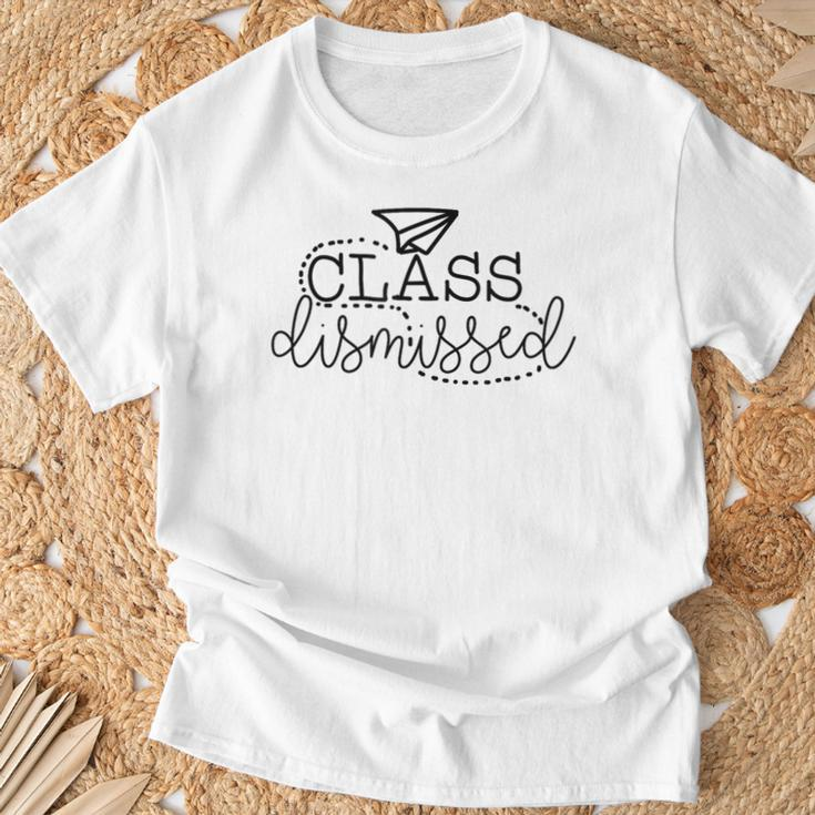 Class Dismissed Spring Suummer Break Teachers School T-Shirt Gifts for Old Men