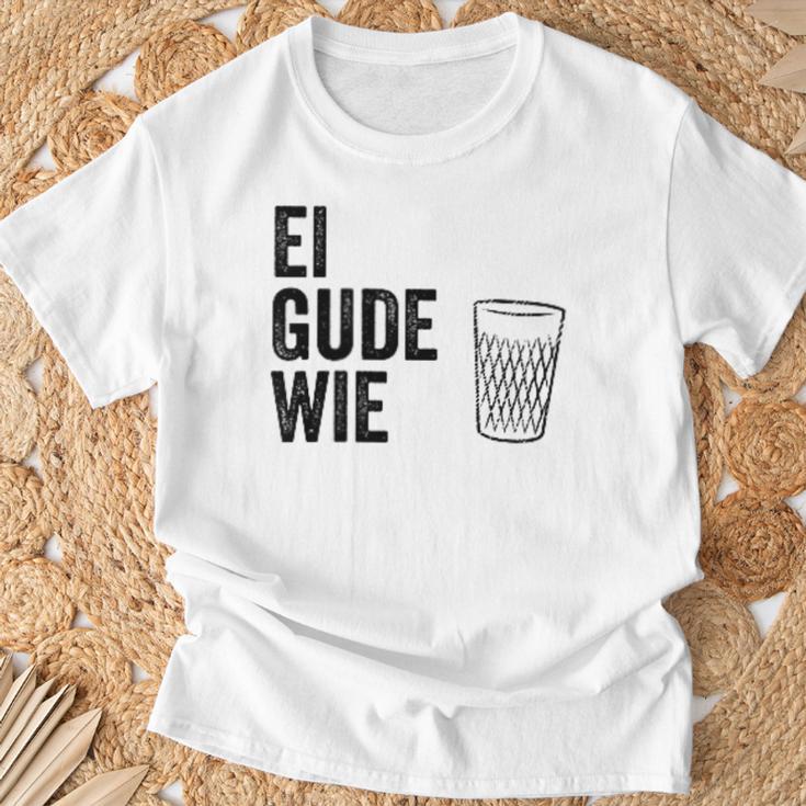 Ei Gude Wie Frankfurt Hessen Appelwoi T-Shirt Geschenke für alte Männer