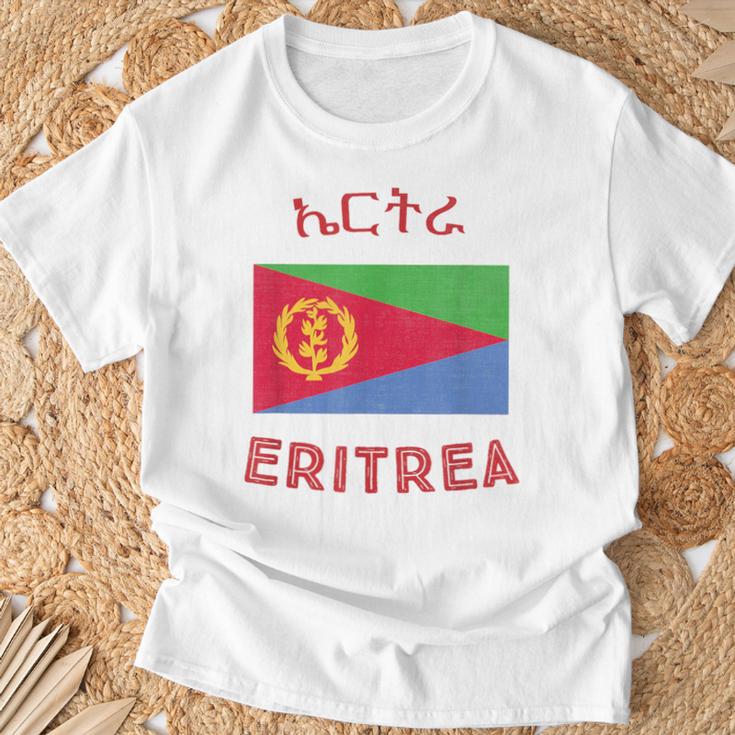 Eritrea Flag T-Shirt Geschenke für alte Männer