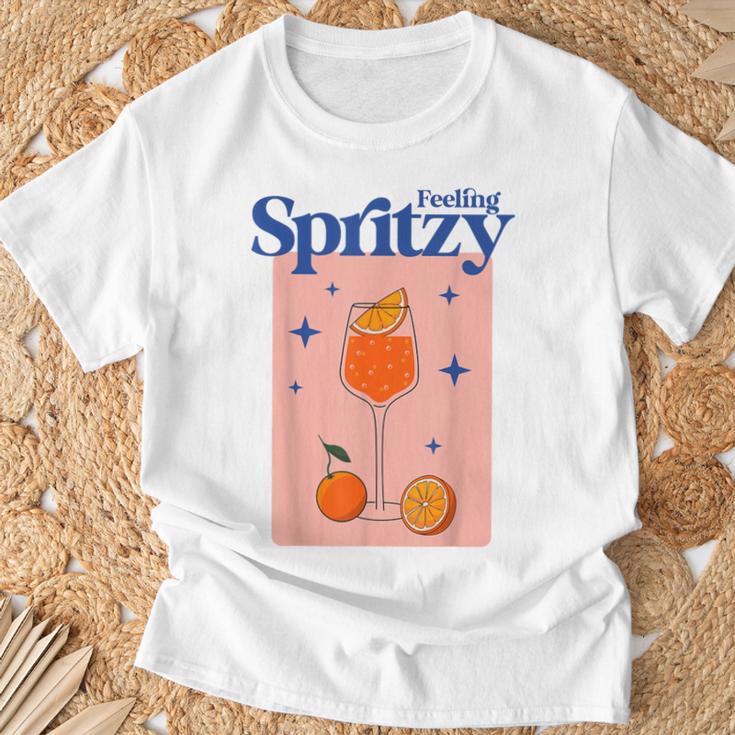 Feeling Spritzy X Hallöchen Aperölchen Aperoliker T-Shirt Geschenke für alte Männer