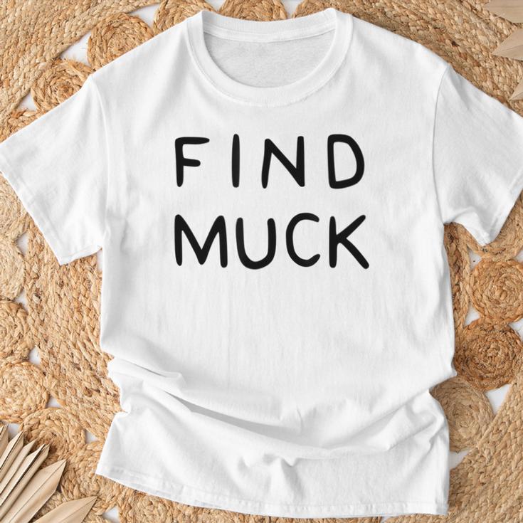 Find Muck Mind Trick T-Shirt Geschenke für alte Männer