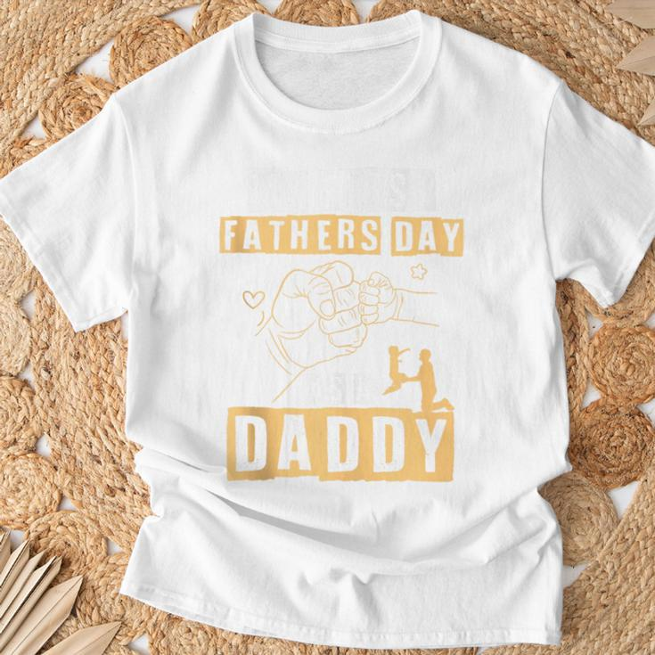 First Time Daddy New Dad 2024 Fathers Day T-Shirt Gifts for Old Men
