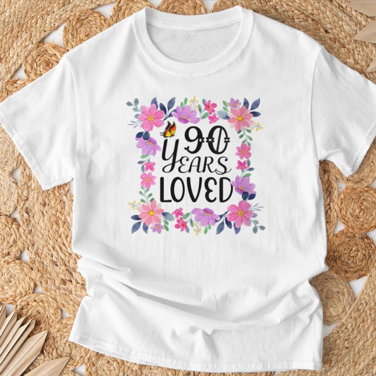 Floral Gifts, 90th Birthday Shirts