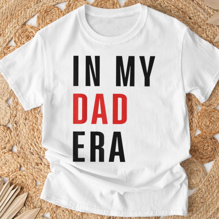 In My Dad Era Lover Groovy Retro Daddy Fathers Day T-Shirt Gifts for Old Men
