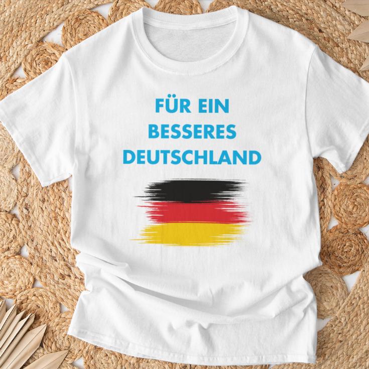 Für Ein Besseres Deutschland Alternative Heimat Freiheit Afd T-Shirt Geschenke für alte Männer