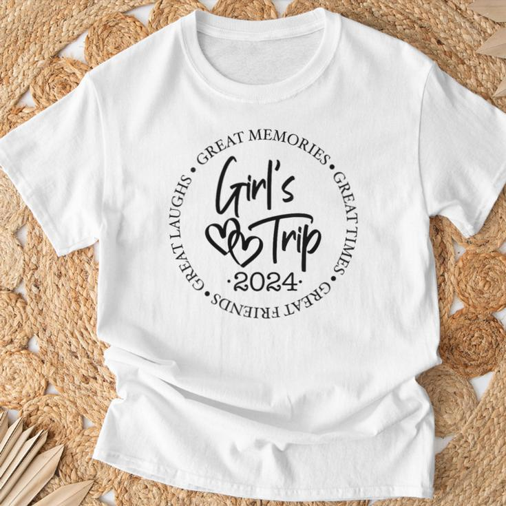 Girls Trip 2024 Great Times Great Memories T-Shirt Gifts for Old Men