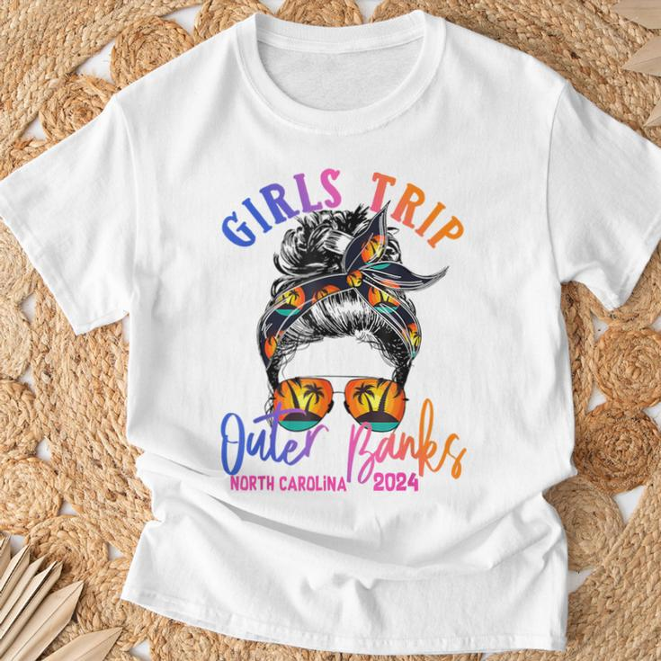 Girls Trip Outer Banks Carolina 2024 Girls Weekend Vacation T-Shirt Gifts for Old Men