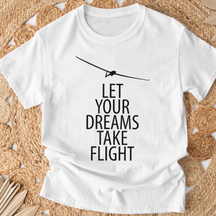 For Glider Glider Glider Glider Glider Glider Sailing Fly T-Shirt Geschenke für alte Männer