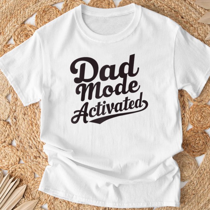 Herren Dad Life Dad Mode Aktiviertes Zitatatertag Papa Bod Raglan T-Shirt Geschenke für alte Männer