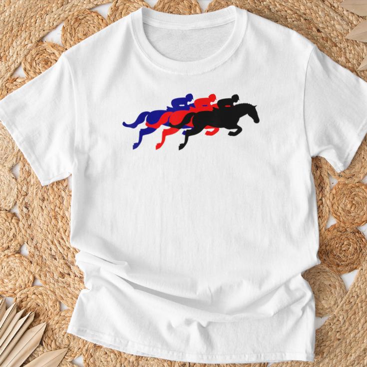 Horse Race Splechase Derby Racing T-Shirt Gifts for Old Men