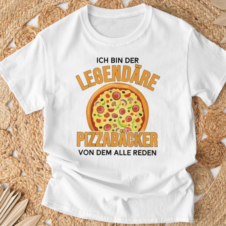 Ich Bin Der Legendary Pizza Baker Der Weltbeste Pizzabäcker T-Shirt Geschenke für alte Männer