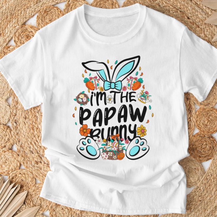 Ich Bin Der Papaw-Hase Lustiger Papaw-Ostertag T-Shirt Geschenke für alte Männer