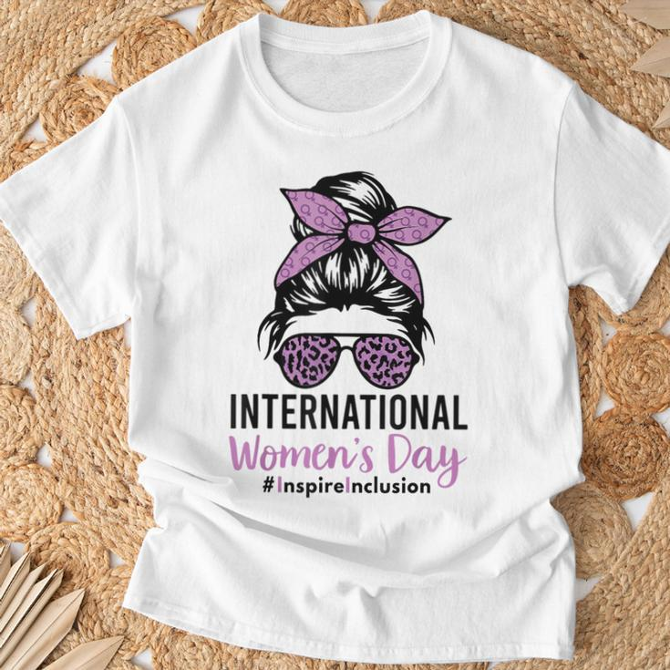 International Women's Day 2024 8 March Iwd Inspire Inclusion T-Shirt Gifts for Old Men