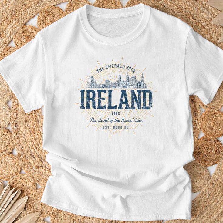 Ireland Retro Style Vintage Ireland T-Shirt Geschenke für alte Männer