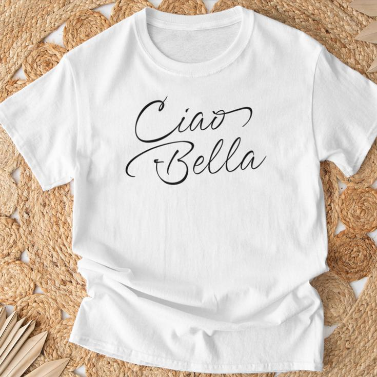 Italian Ciao Bella T-Shirt Gifts for Old Men