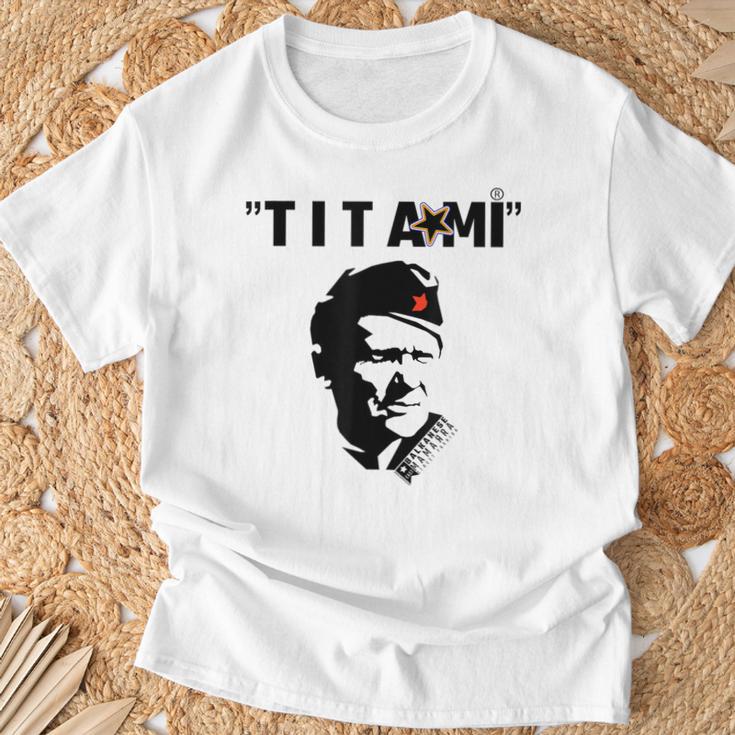 Josip Broz Tito T-Shirt Geschenke für alte Männer