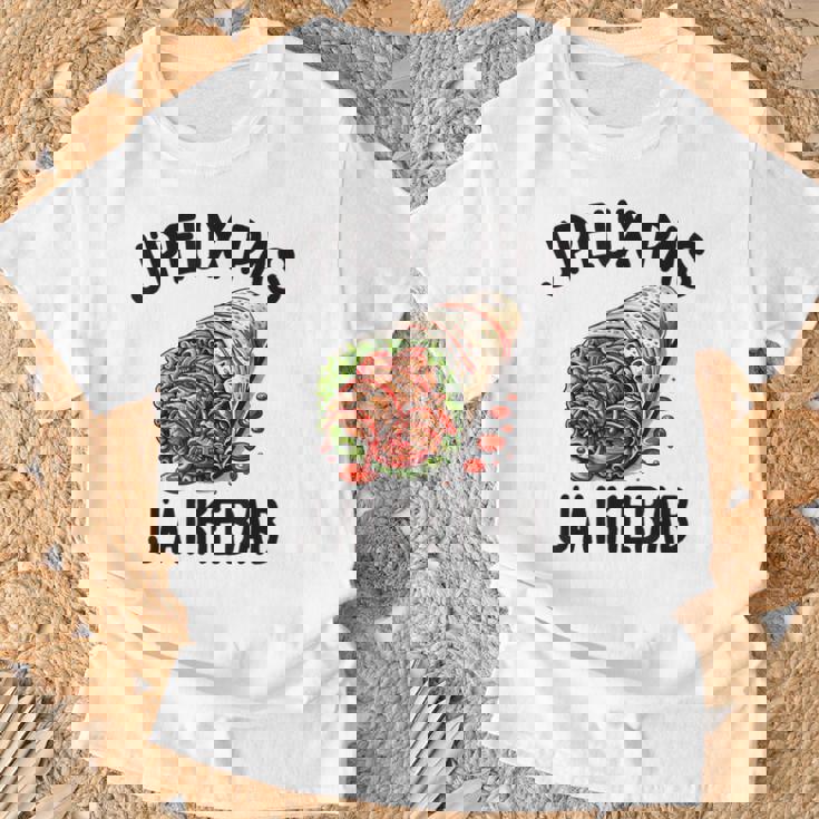 J'peux Pas J'ai Kebab Cadeau Nourriture Drôle T-Shirt Cadeaux pour les vieillards
